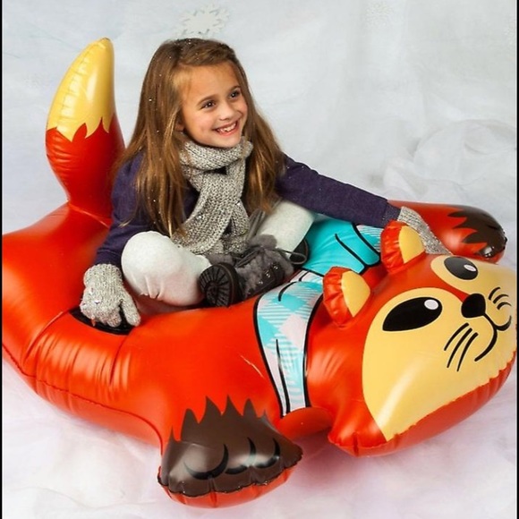 ❄️NEW IN BOX❄️BIG MOUTH Flyin’ FOX Snow Tube - Picture 3 of 14